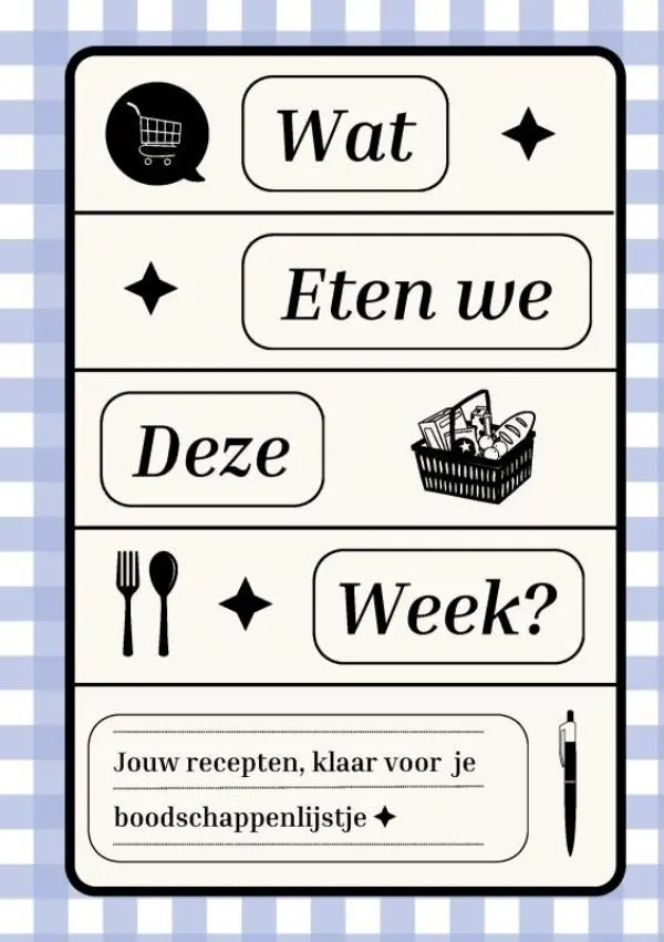 Cover van Wat Eten We Deze Week?