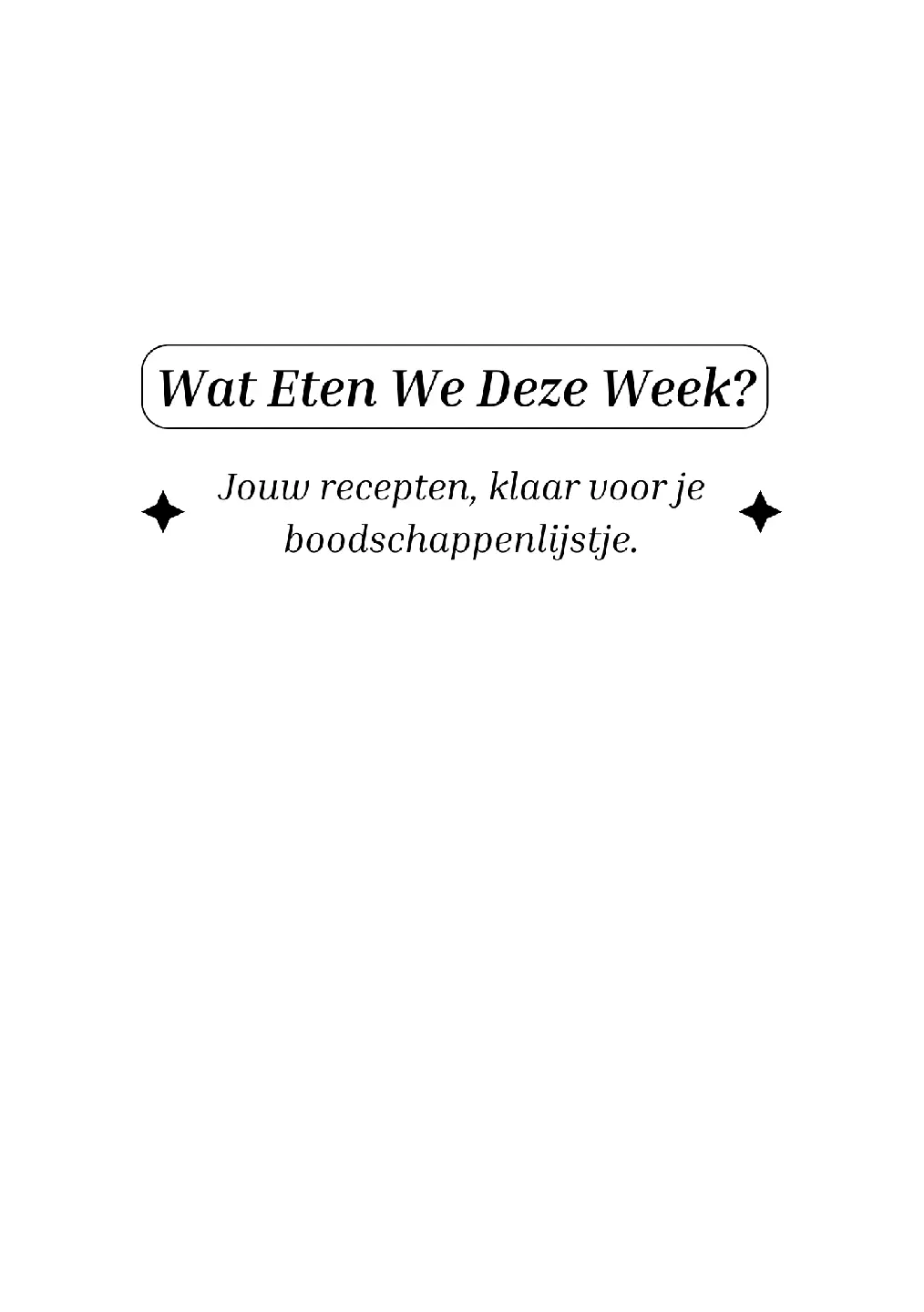 Voorbeeld pagina