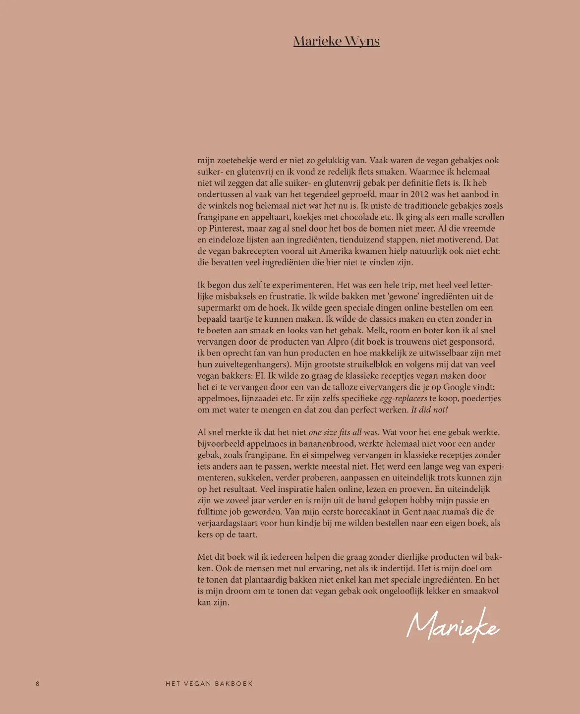 Voorbeeld pagina