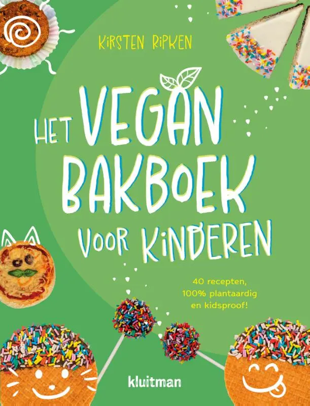 Cover van Het vegan bakboek voor kinderen