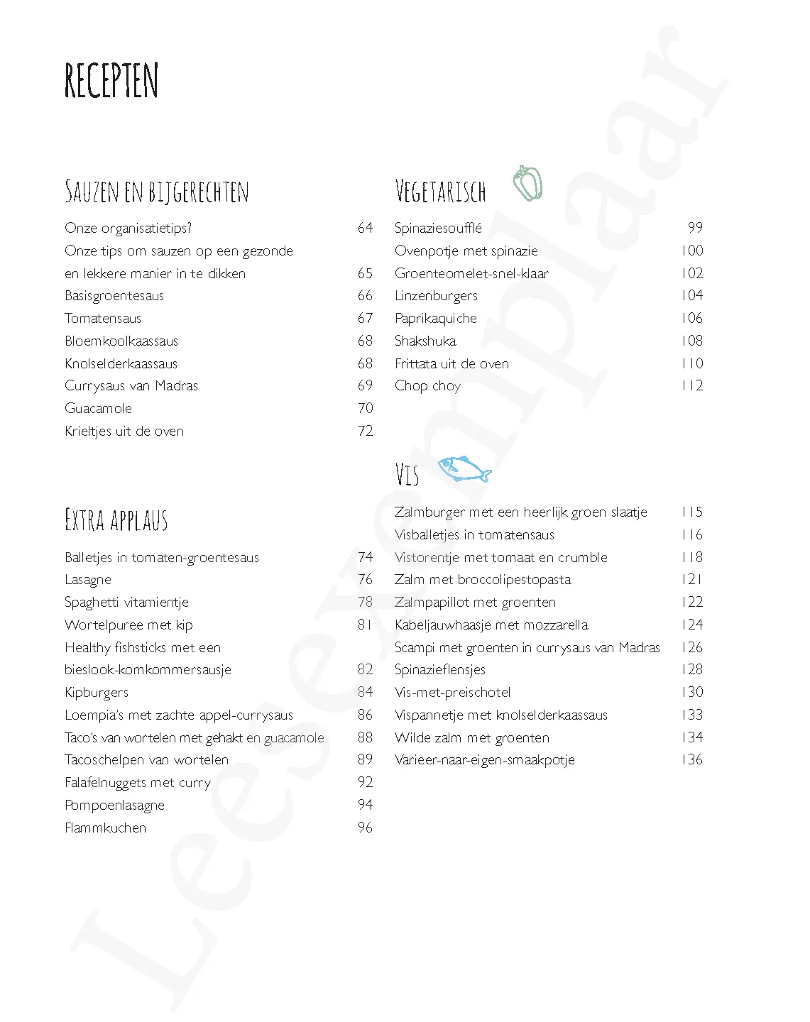 Voorbeeld pagina