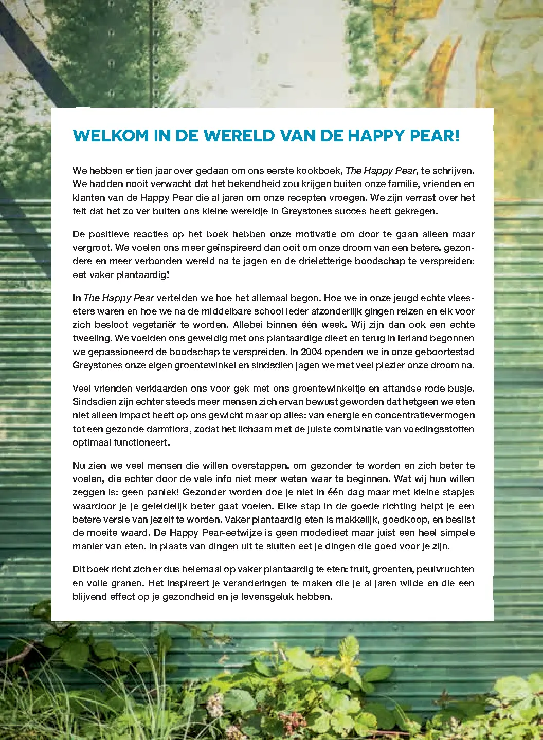 Voorbeeld pagina