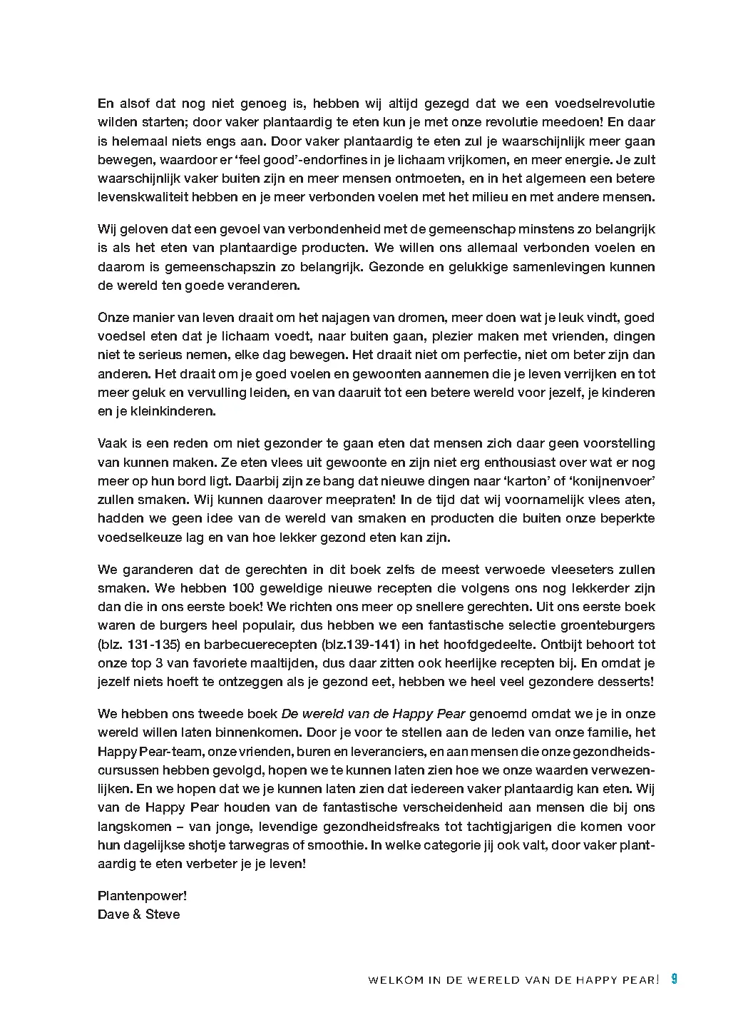 Voorbeeld pagina