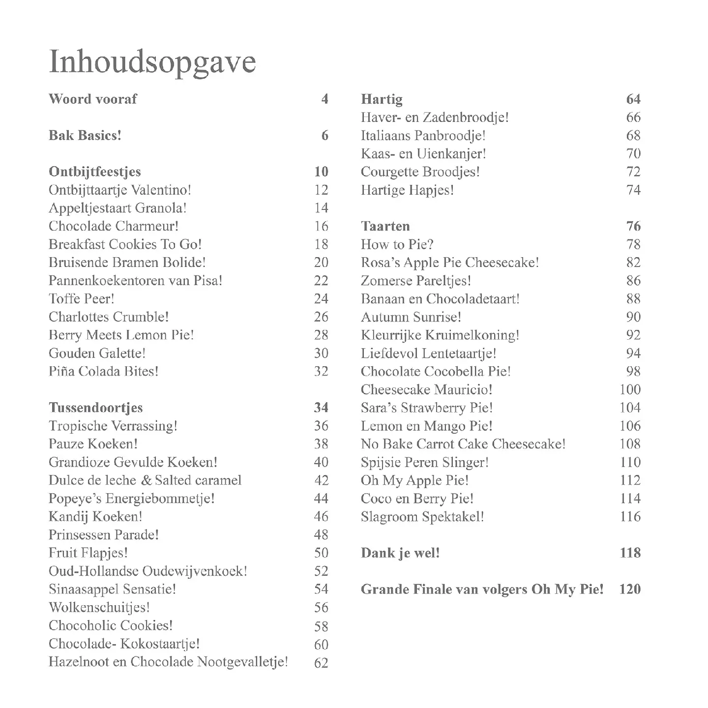 Voorbeeld pagina