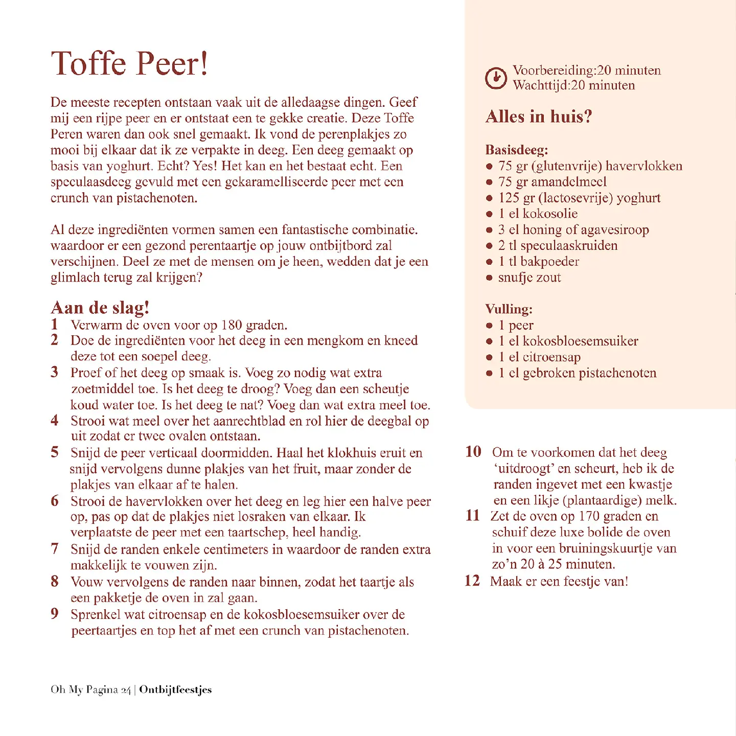 Voorbeeld pagina