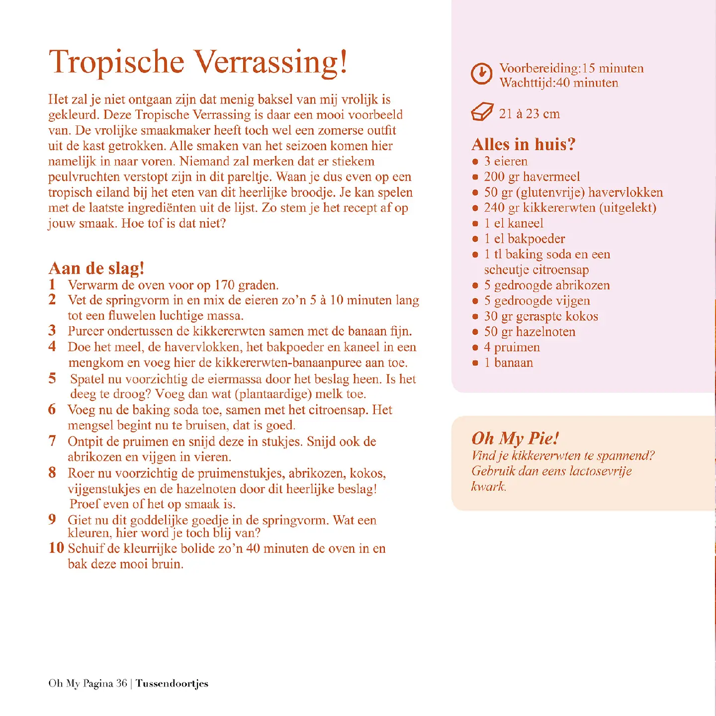 Voorbeeld pagina