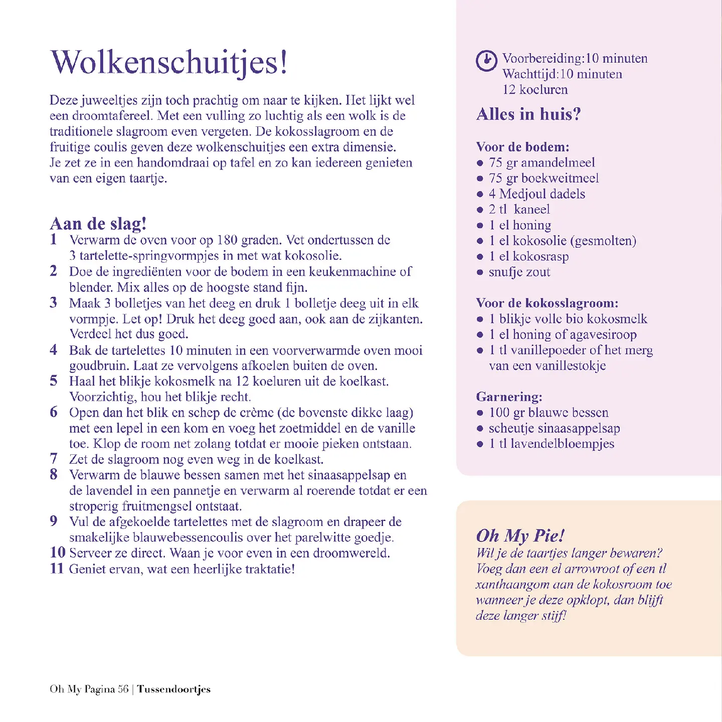 Voorbeeld pagina