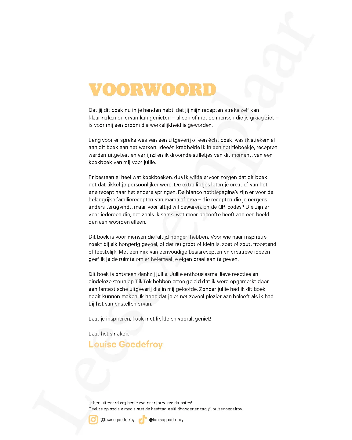 Voorbeeld pagina