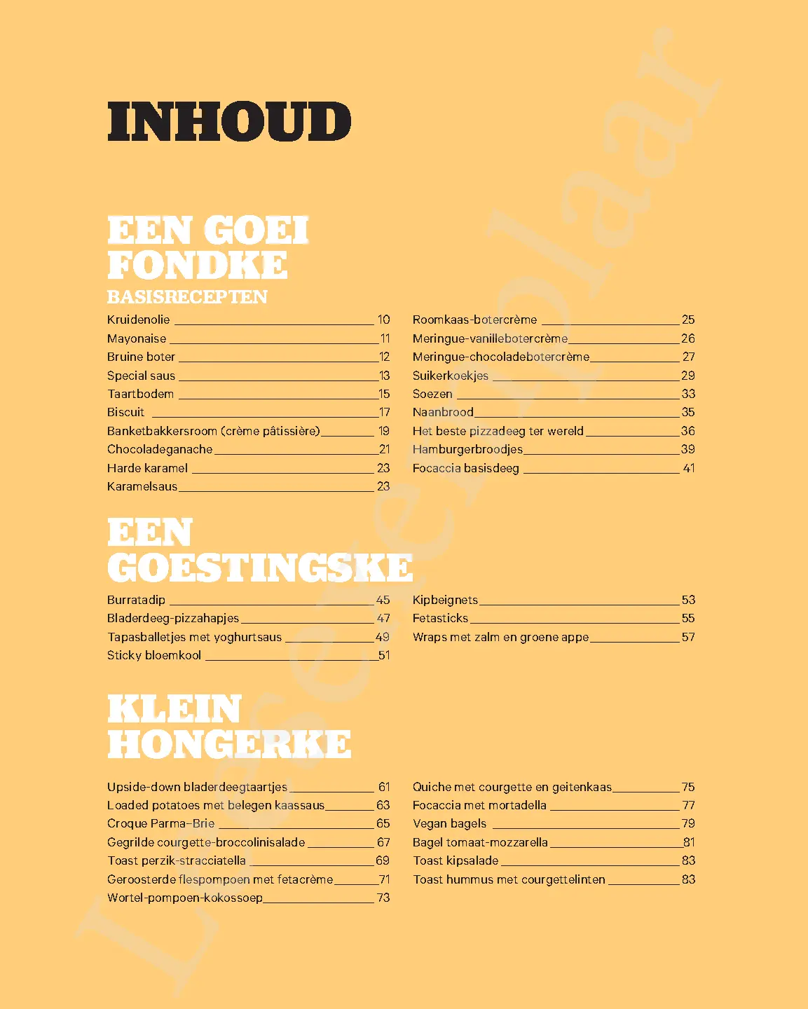 Voorbeeld pagina