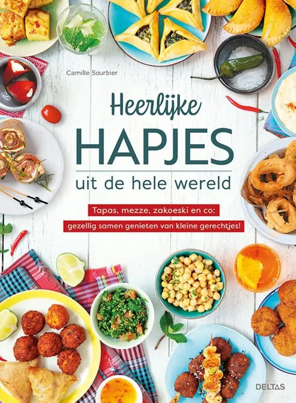 Cover van Heerlijke hapjes uit de hele wereld