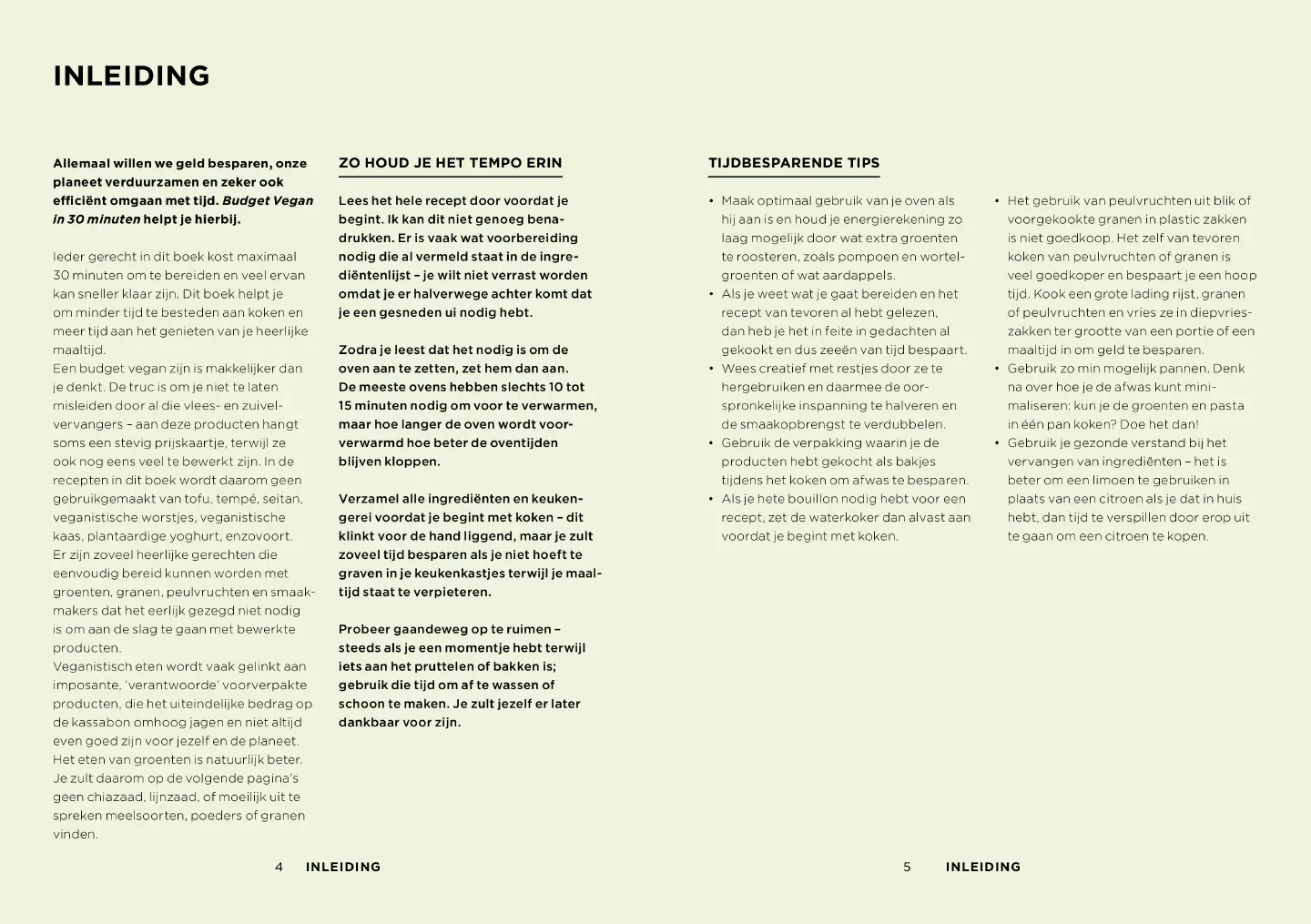 Voorbeeld pagina
