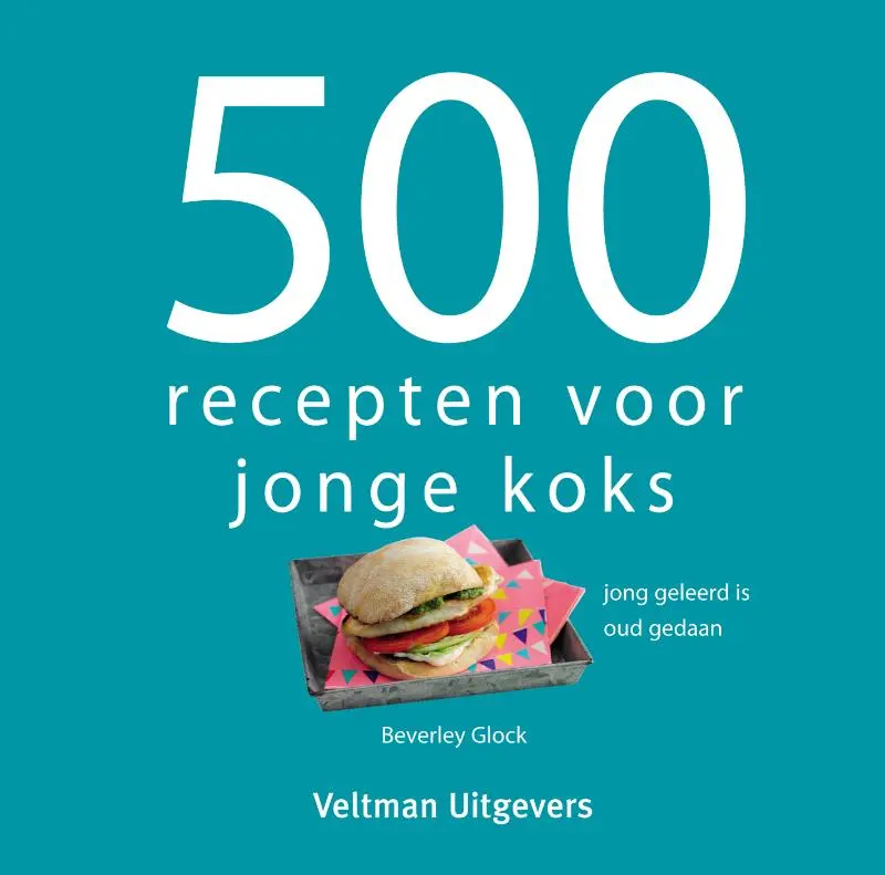 Cover van 500 recepten voor jonge koks