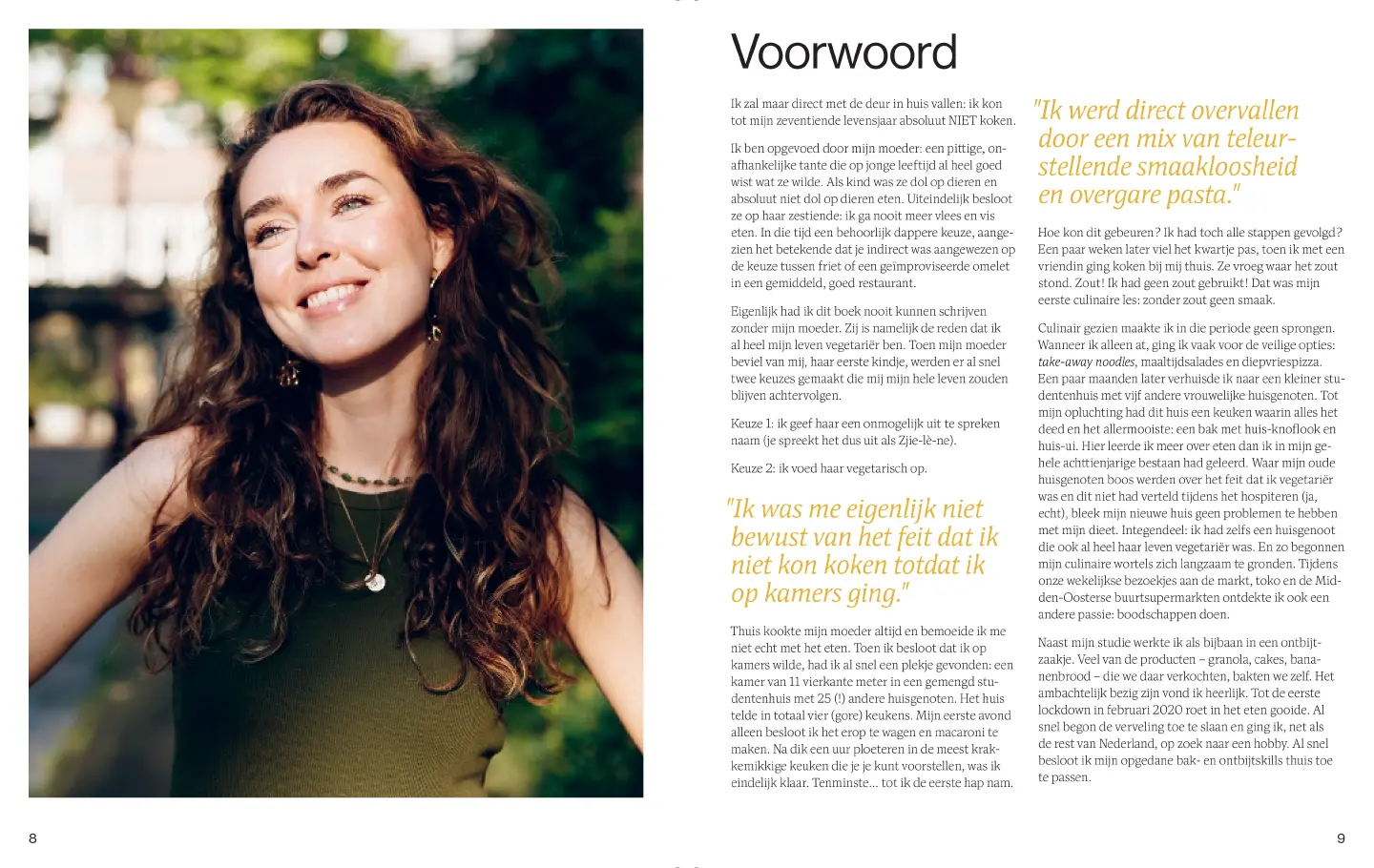Voorbeeld pagina