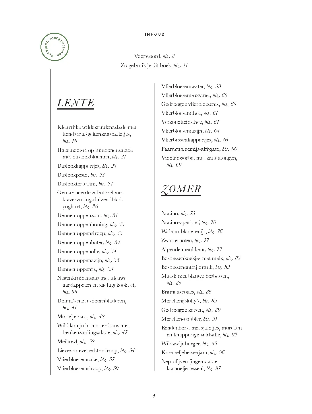 Voorbeeld pagina