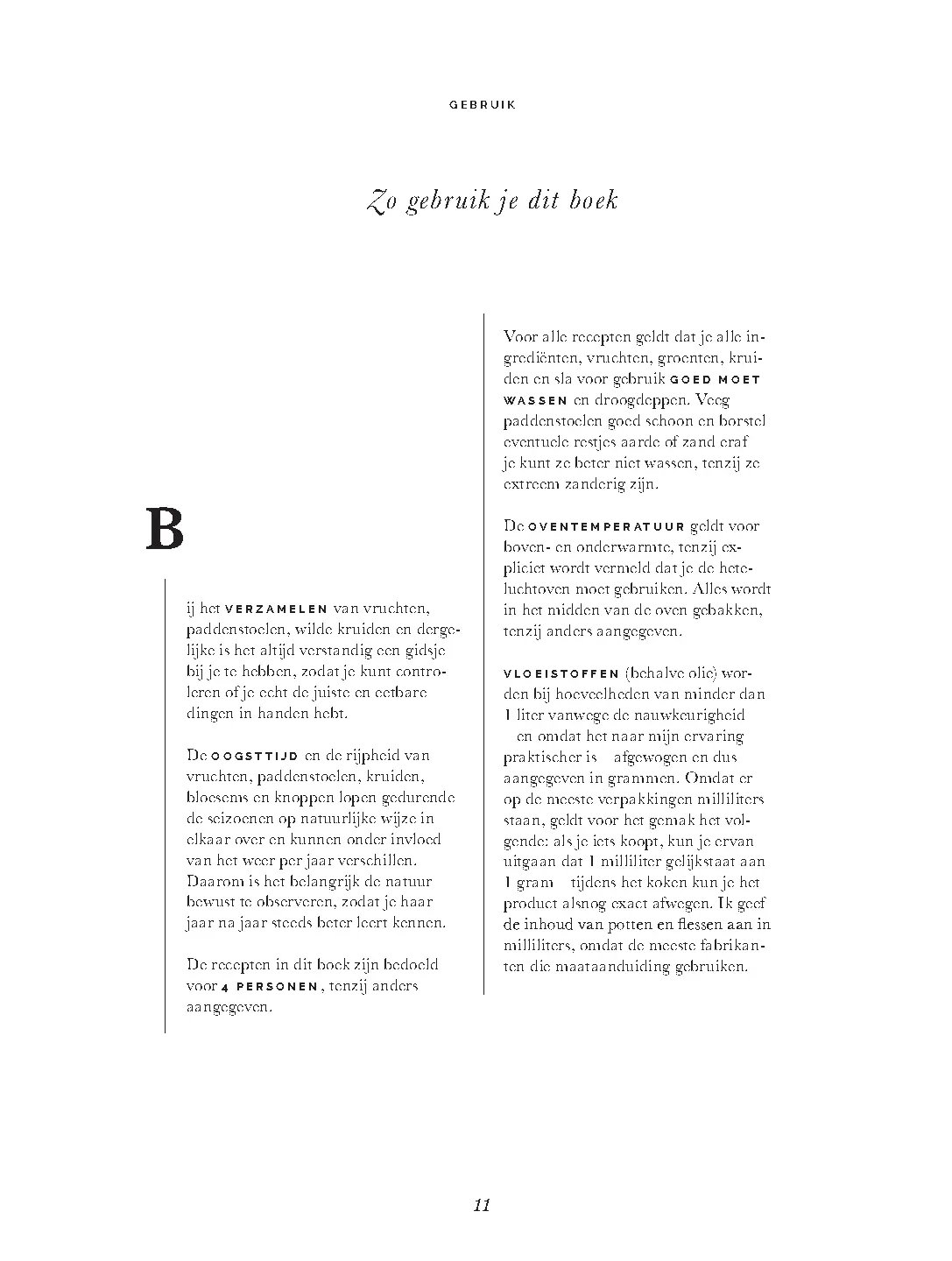 Voorbeeld pagina
