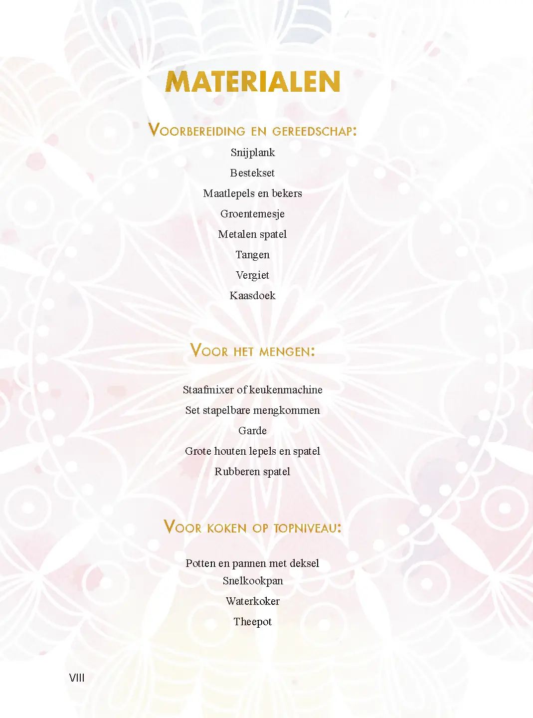 Voorbeeld pagina