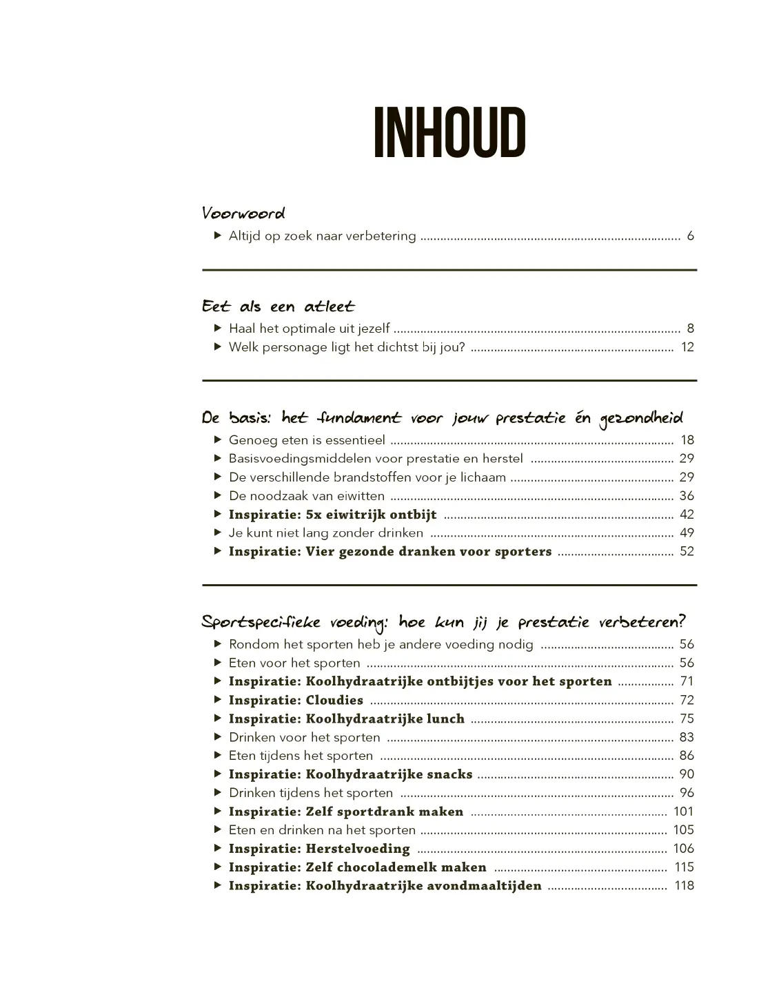 Voorbeeld pagina