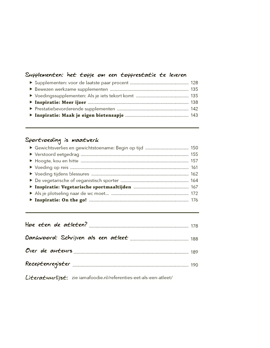 Voorbeeld pagina