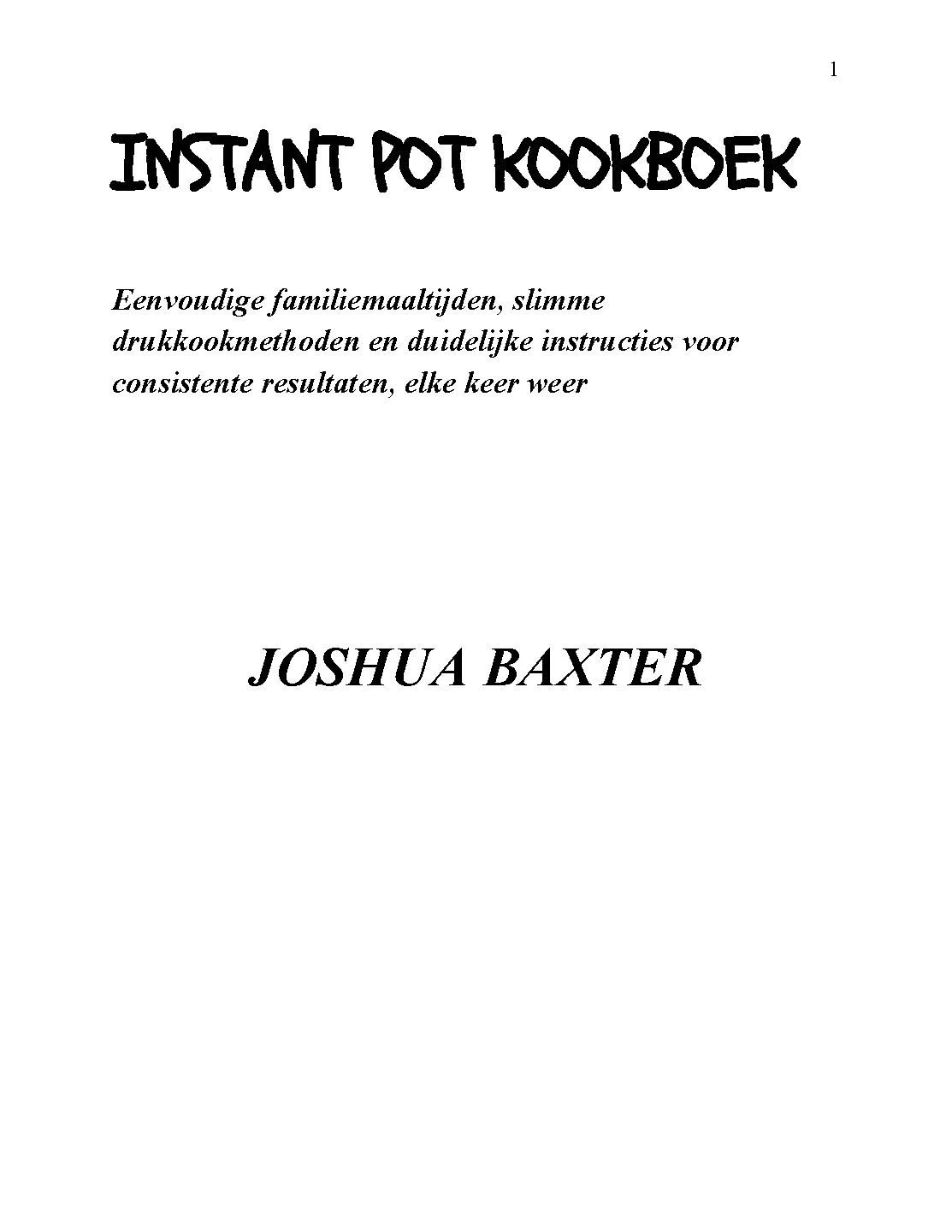 Voorbeeld pagina