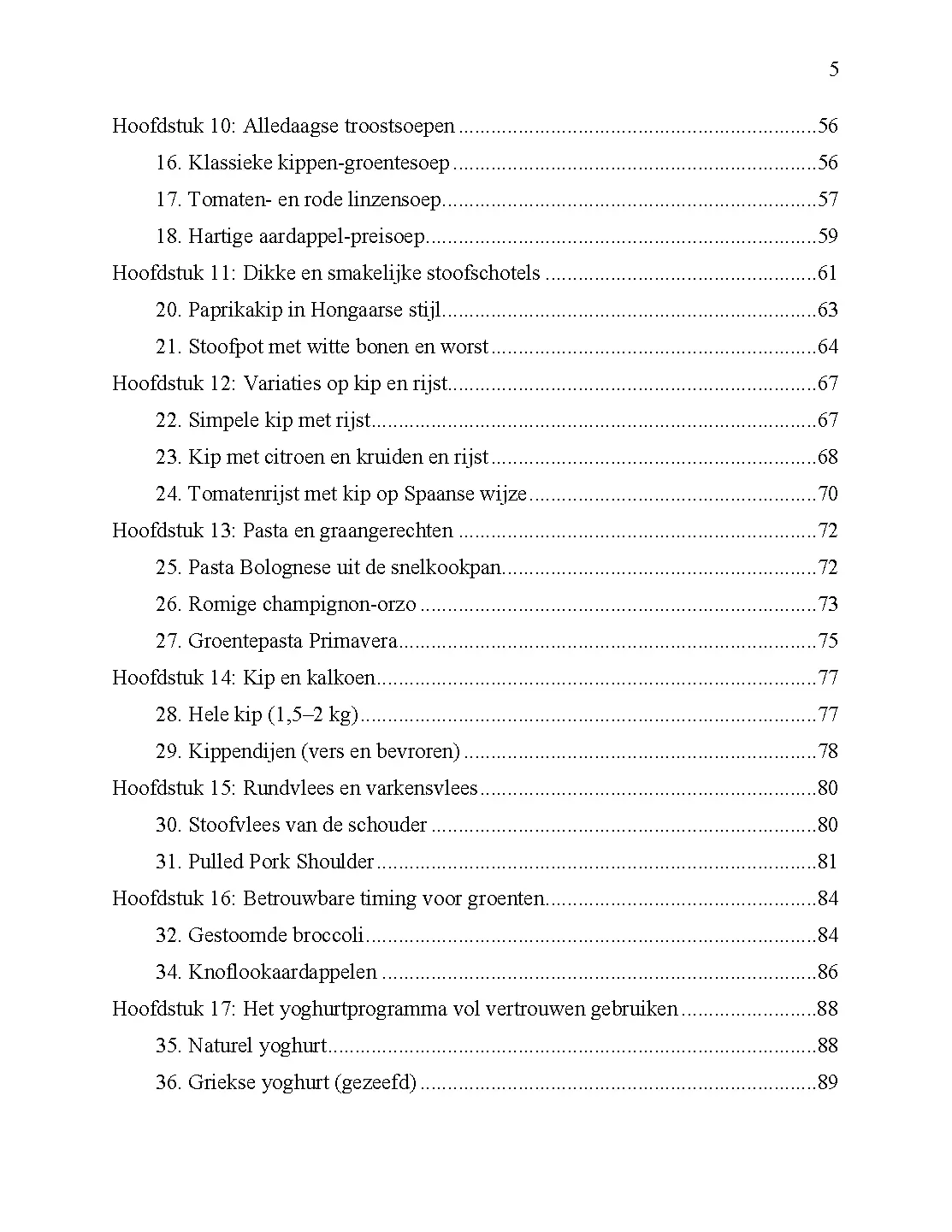 Voorbeeld pagina