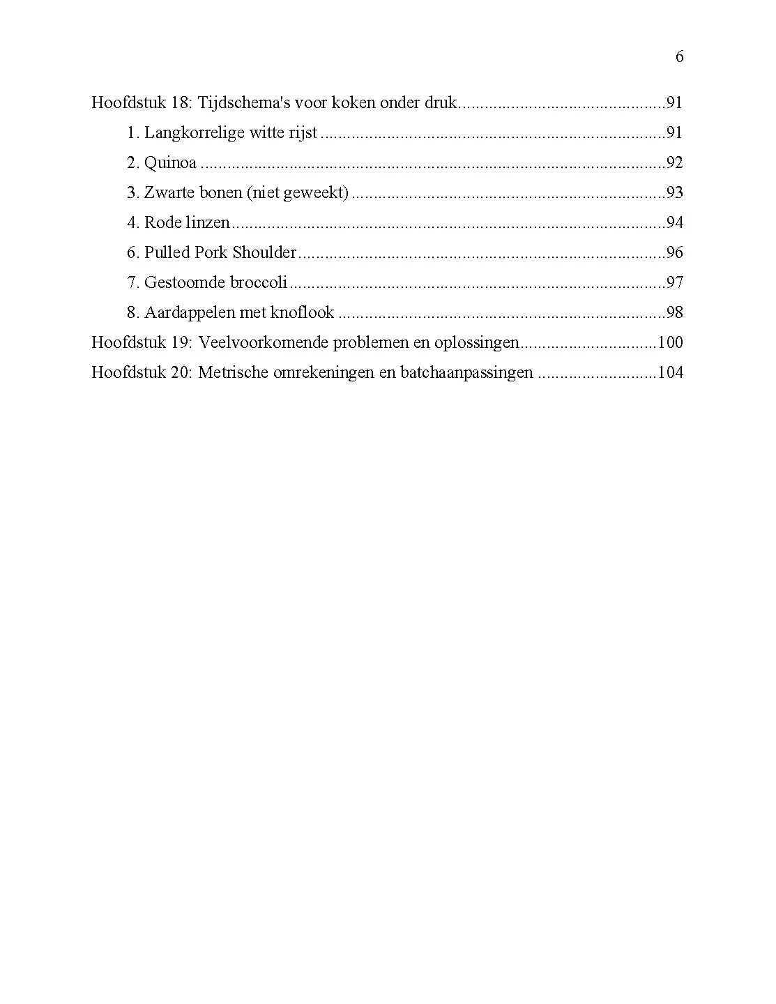Voorbeeld pagina