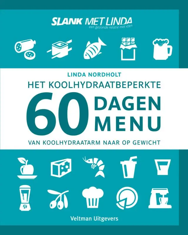 Cover van Het koolhydraatbeperkte 60 dagen menu