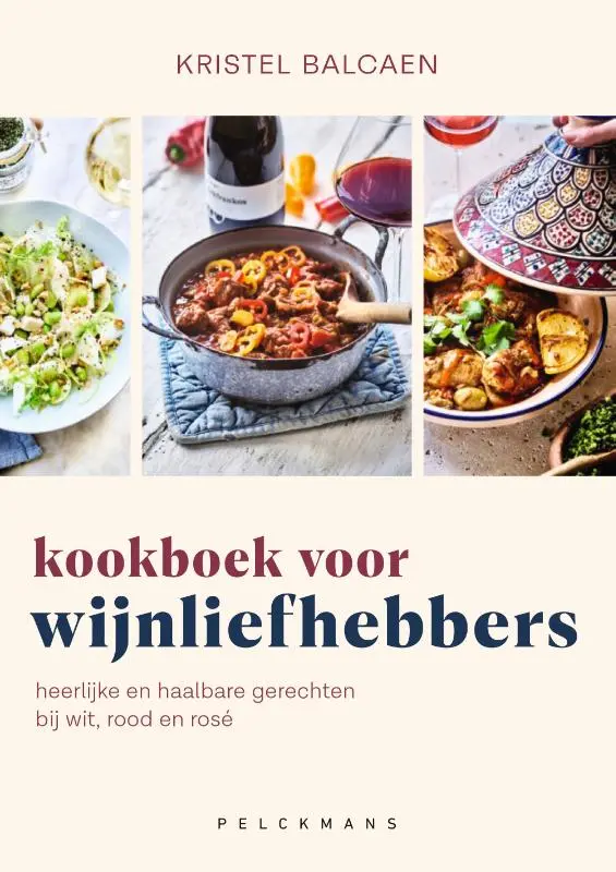Cover van Kookboek voor wijnliefhebbers
