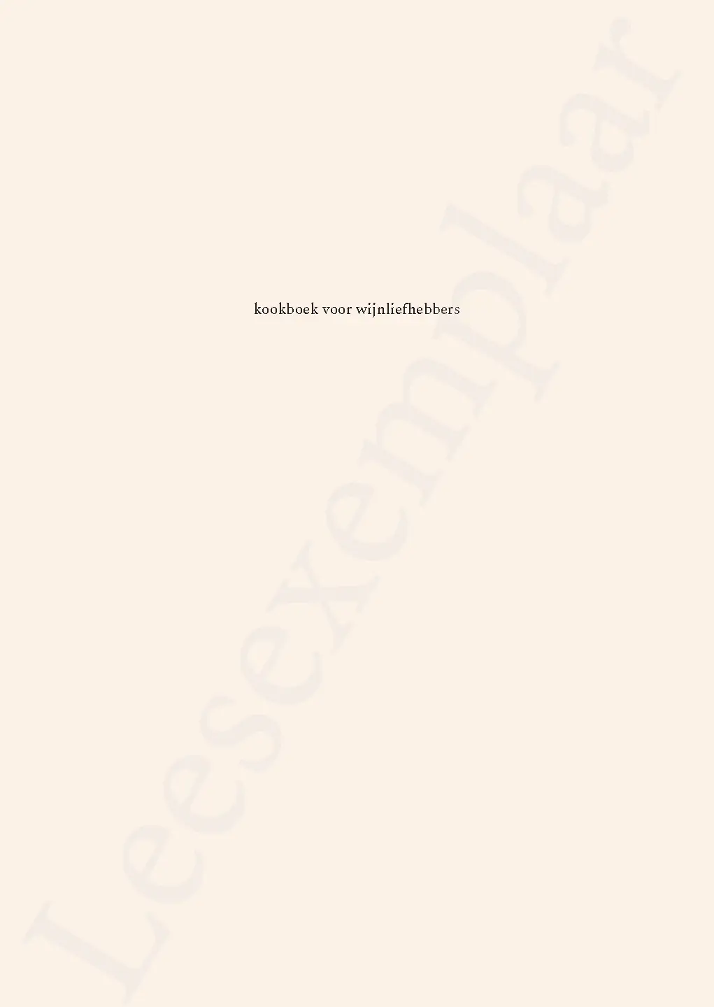 Voorbeeld pagina