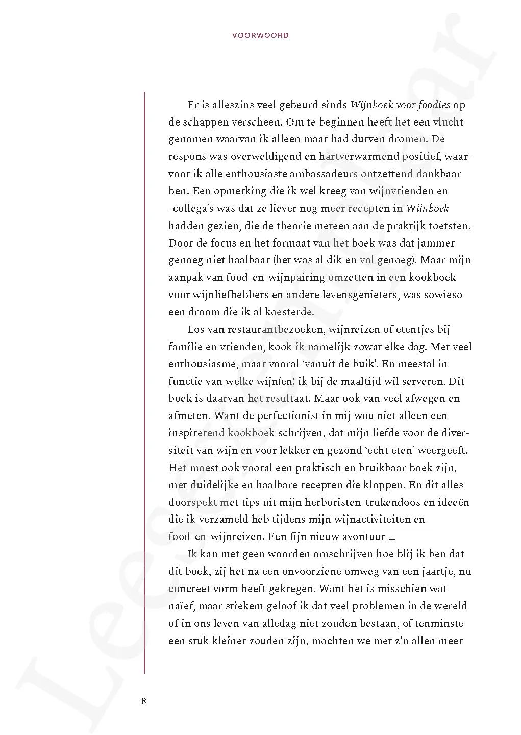Voorbeeld pagina
