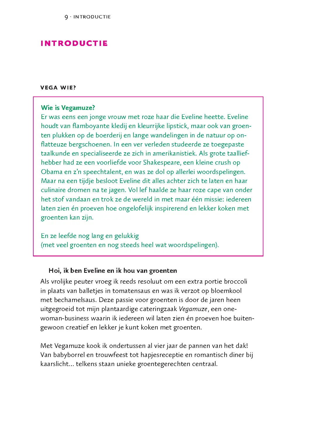 Voorbeeld pagina