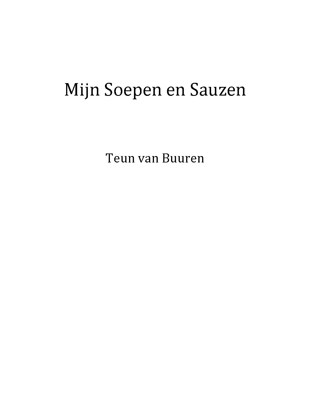 Voorbeeld pagina