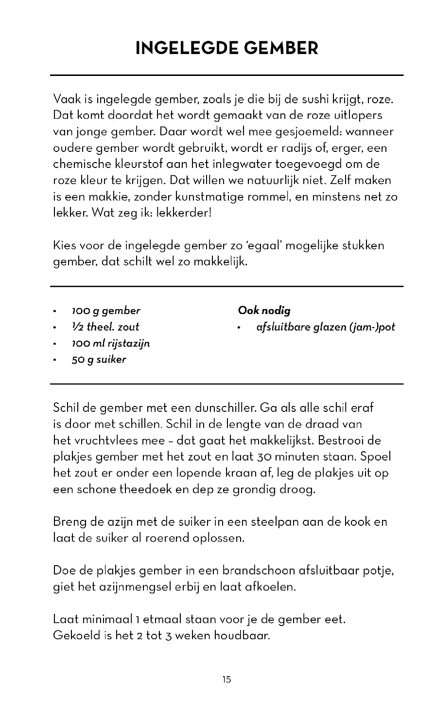 Voorbeeld pagina