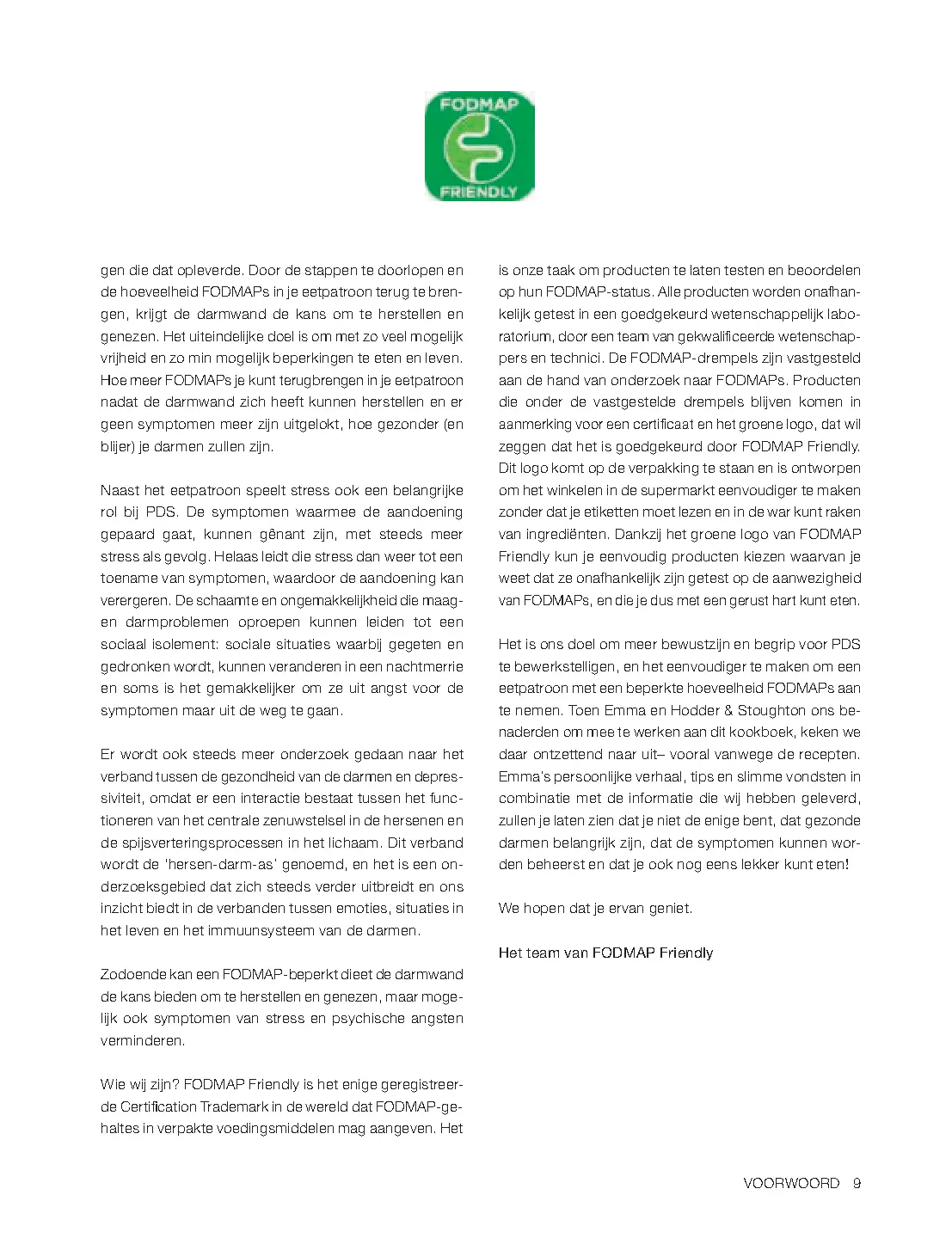 Voorbeeld pagina