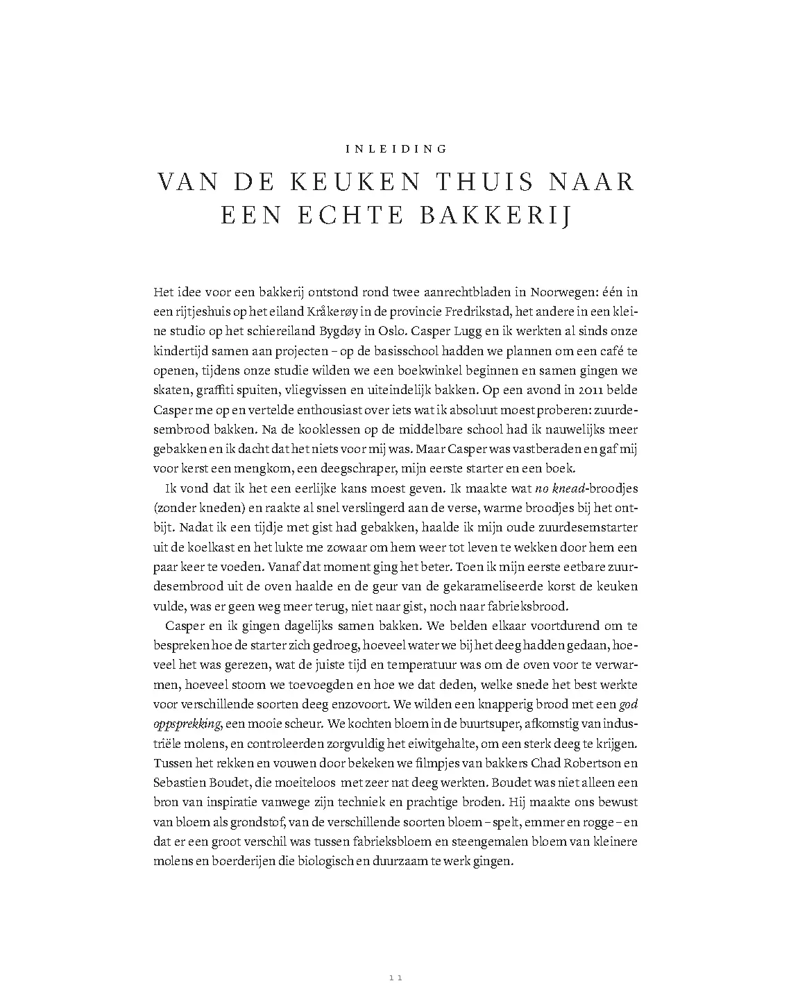 Voorbeeld pagina