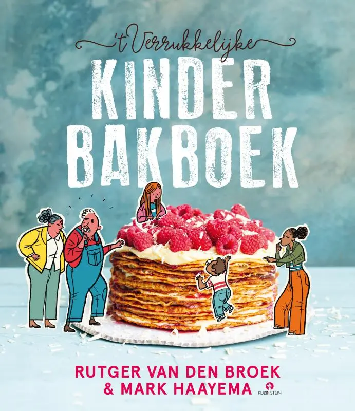 Cover van ’t Verrukkelijke kinderbakboek