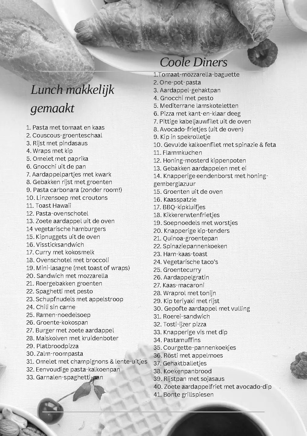 Voorbeeld pagina