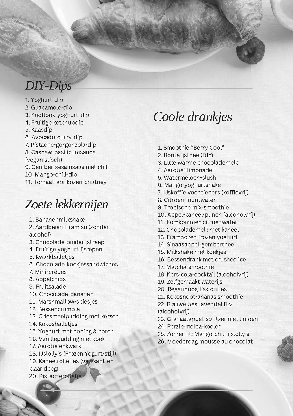 Voorbeeld pagina