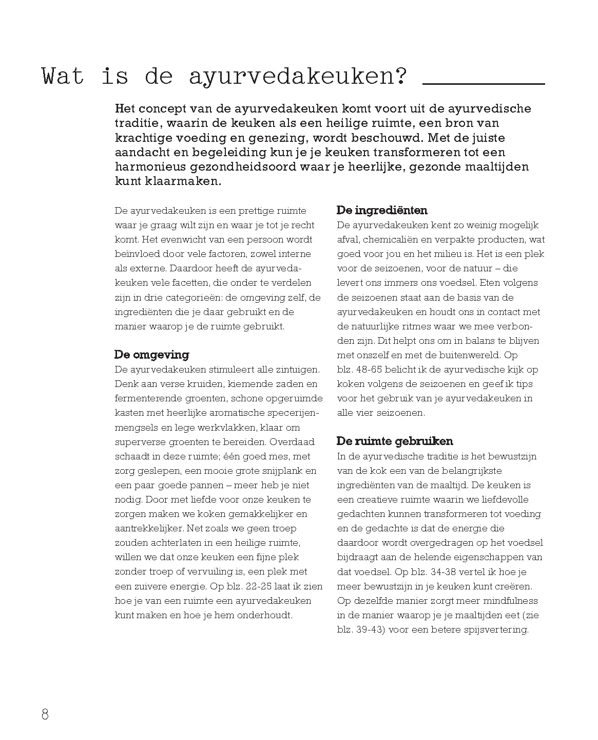 Voorbeeld pagina