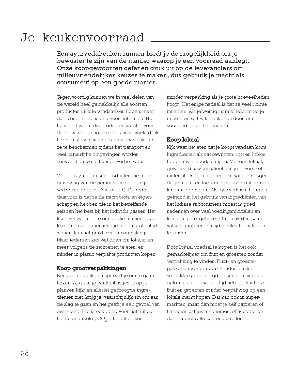 Voorbeeld pagina