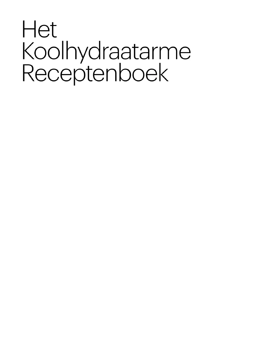 Voorbeeld pagina