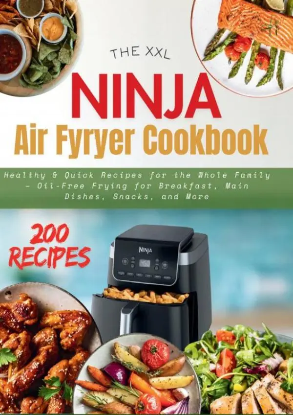 Cover van THE XXL NINJA AIR FRYER COOKBOOK