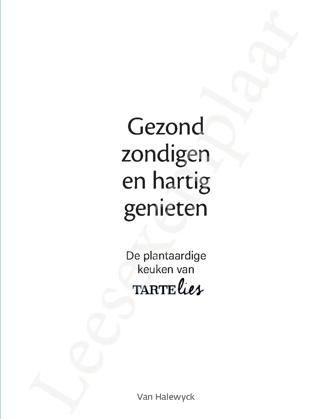 Voorbeeld pagina