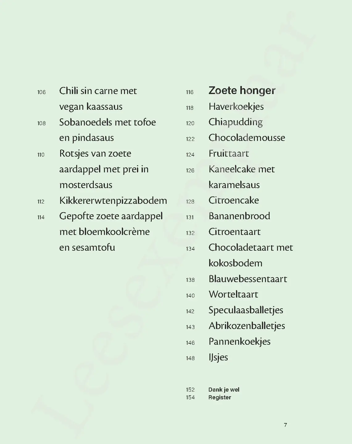 Voorbeeld pagina