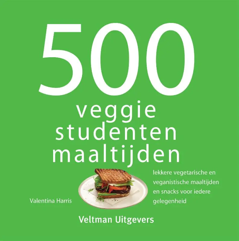 Cover van 500 veggie studentenmaaltijden