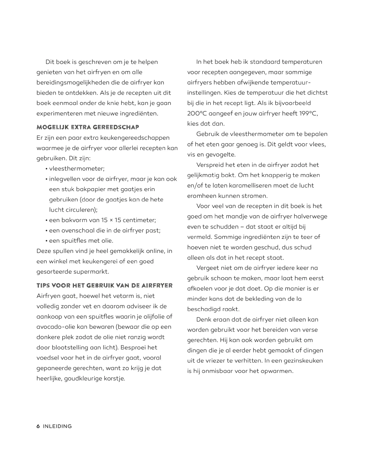 Voorbeeld pagina