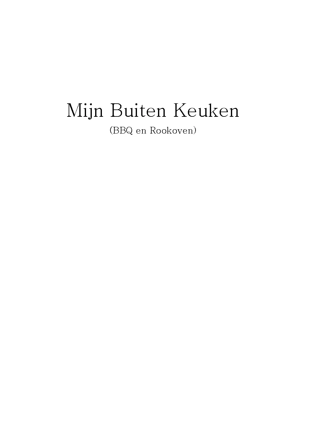 Voorbeeld pagina