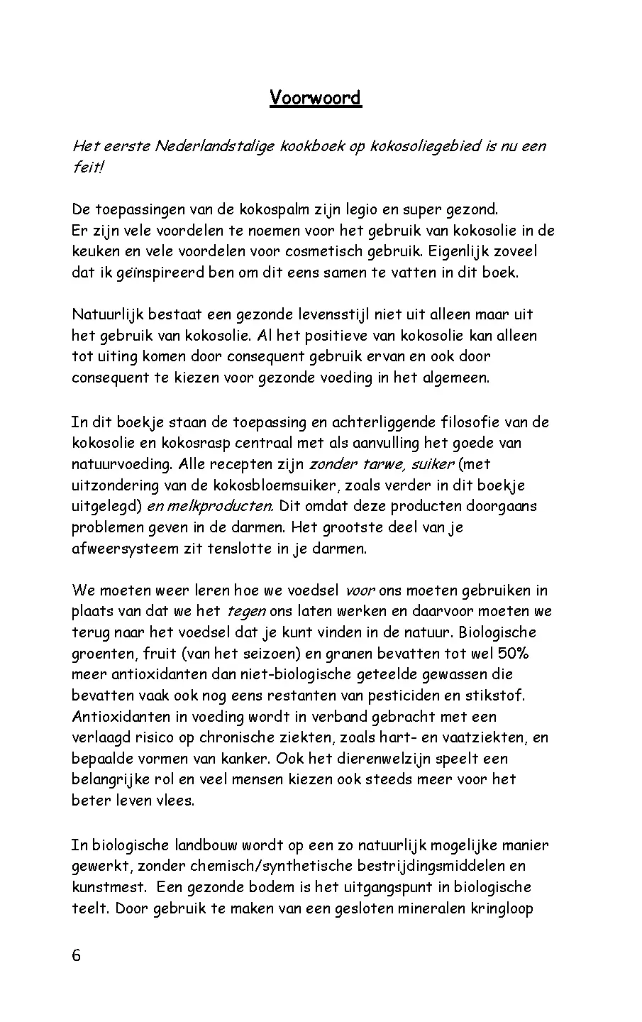 Voorbeeld pagina