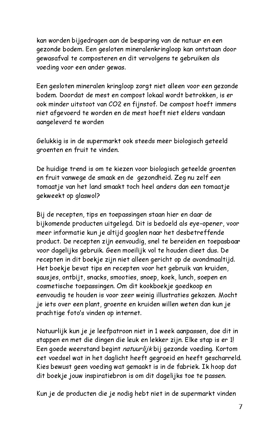 Voorbeeld pagina