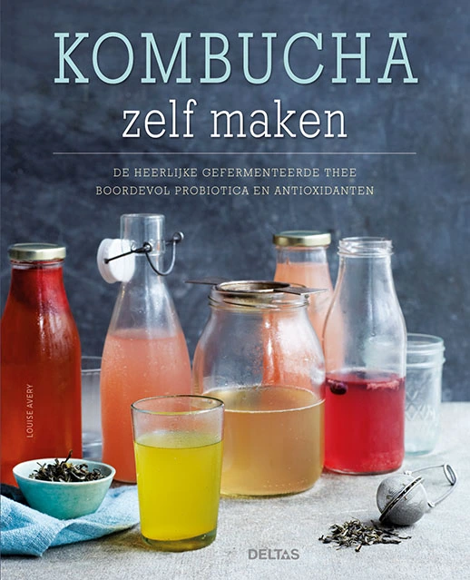 Cover van Kombucha zelf maken