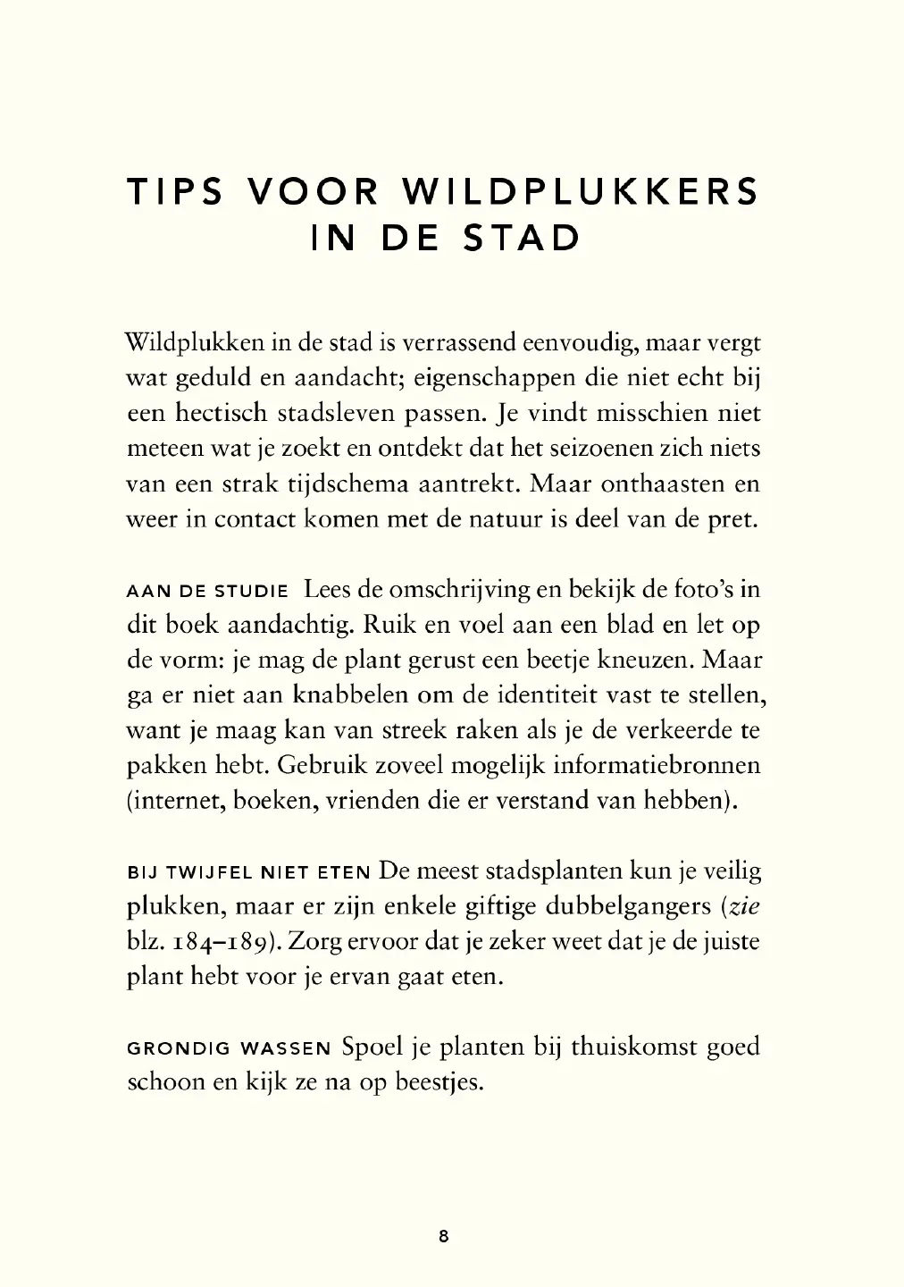 Voorbeeld pagina